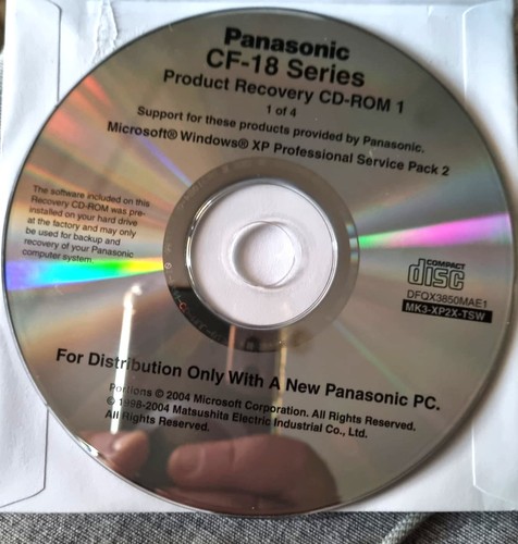 Per panasonic toughbook - cd,