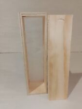 Scatola Cassetta Portabottiglie in Legno Per Bottiglie Vino Olio Decupage