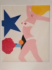 TOM WESSELMANN, NUDE Silk Screen from Banner for Multiples inc. 1968 pop art