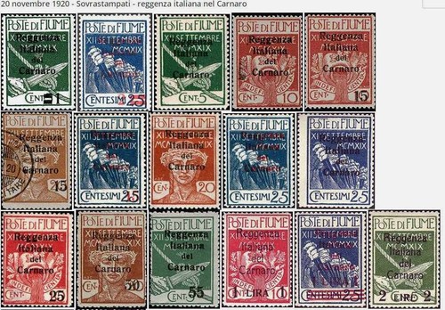 Fiume 1920 reggenza - fiume,