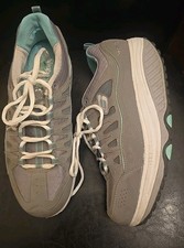 Scarpe da passeggio Skechers Shape Ups grigio acqua donna 9 toni ottime 