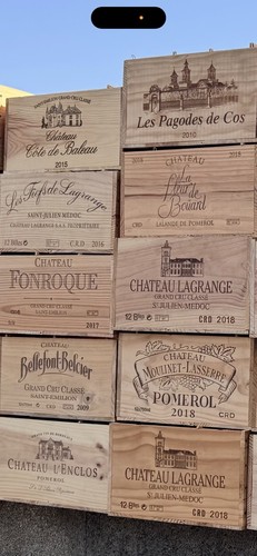 Caisse bois vin - caisse, 12
