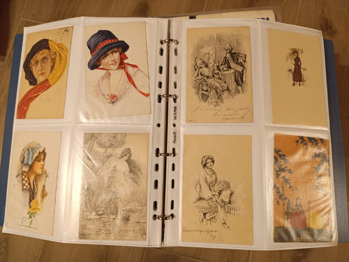 Collezione cartoline rare - 93,