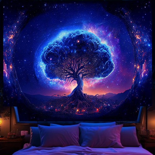 Avinyl arazzo con albero - arazzo, e