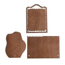 Organizer per orecchini in legno robusto, porta orecchini per la casa, la