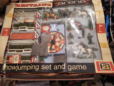 britains 1/32- concorso ippico- set completo, scatola non perfetta- raro