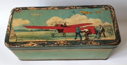 Ancienne boîte biscuits - boîte,