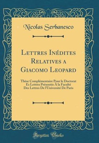 Lettres inédites relatives - lettres, a