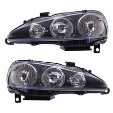 2 X Coppia Fari Fanali Anteriori per Alfa Romeo 147 Dal 2004