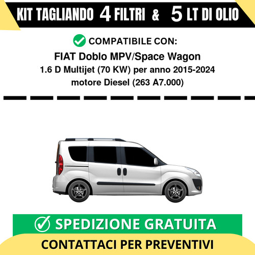 Tagliando per fiat doblo - fiat,