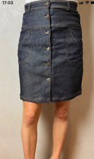 GONNA CARVEN DENIM DONNA taglia 38 EU 100% JEANS ORIGINALE OTTIME CONDIZIONI TAGLIA M