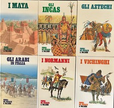 I POPOLI DEL PASSATO - A. VALLARDI 1993 - 6 VOLUMI COME NUOVI