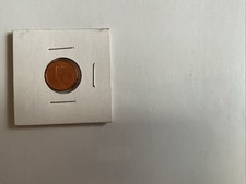 2002 Irish 1 Cent Euro Harp