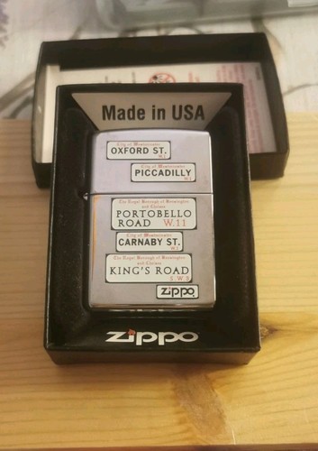 Accendino zippo londra - londra, "street