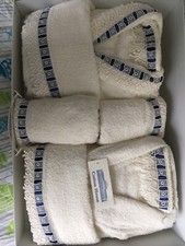 Lui&Lei Accappatoi ,asciugamani e manopole 100%cotone Con Macrame’.