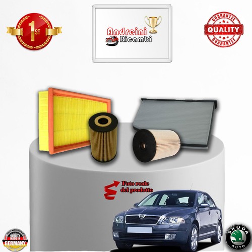 Kit tagliando filtri skoda - kit,