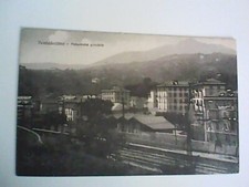 PONTEDECIMO PANORAMA PARZIALE CON BINARI FERROVIA GENOVA LIGURIA RARA