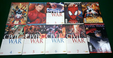 FUMETTO  CIVIL WAR COMPLETA 1/7 + SPECIALI 1/3 EDIZIONE PANINI COMICS 2006
