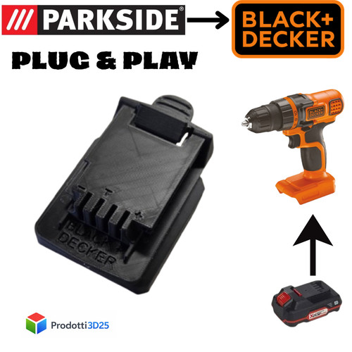 Adattatore parkside x20v - adattatore, team