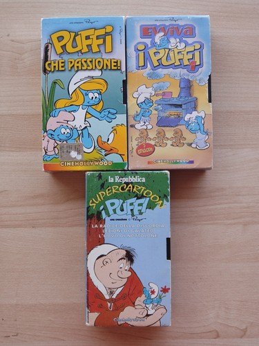Vhs puffi cinehollywood - vhs, i