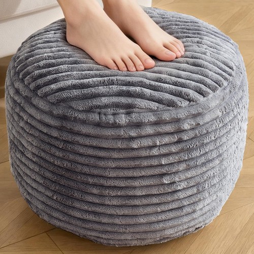 Dark grey round - dark, floor