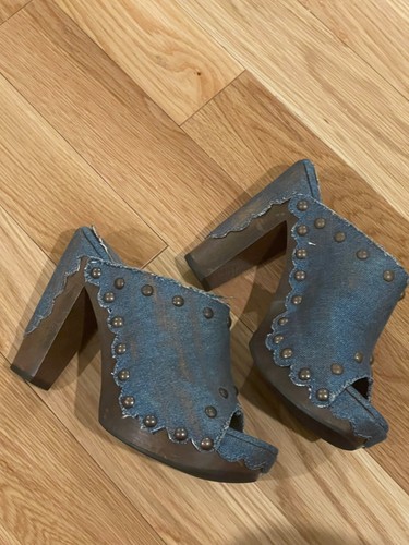 Zoccoli stuart weitzman - stuart, denim
