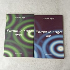 lotto 2 libri Parole in fuga