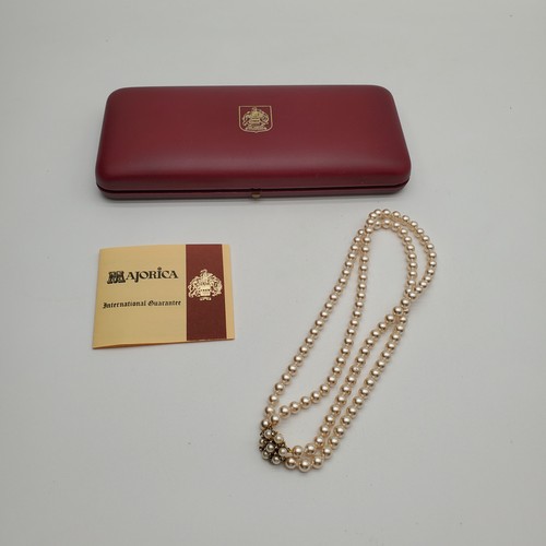 Collana perle doppio filo - di,