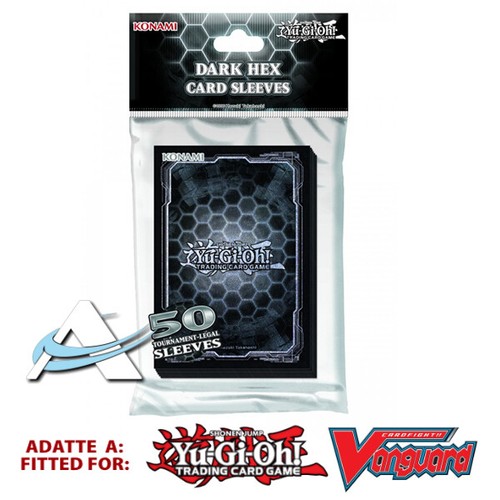 Bustine protettive dark hex - 50,