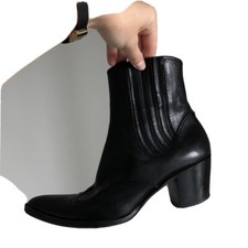 Scarpe donna STIVALETTI / TRONCHETTI / TEXANI, num 39, colore nero 