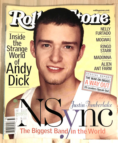 Rolling stone magazine nsync - stone,