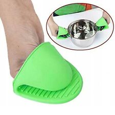 Coppia Guanto Presine da Cucina in Silicone per Pentole Teglie Forno Antiscivolo