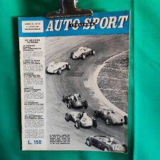 AUTO SPORT ITALIANA-N.13-ANNO 41-1° LUGLIO 1960-LE MONOPOSTO JUNIOR SONO STATE L
