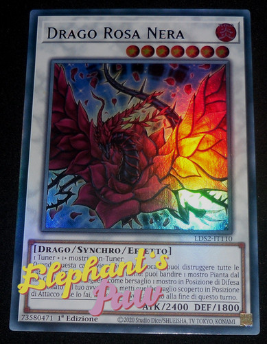 Yugioh drago rosa nera - -, ultra