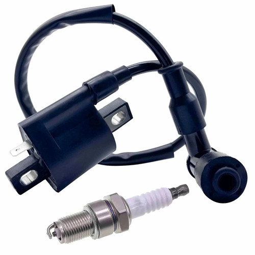 Ignition coil and - coil, plug