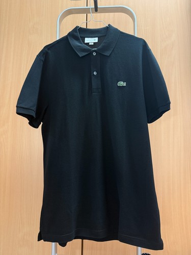 Polo lacoste nera slim fit - |,