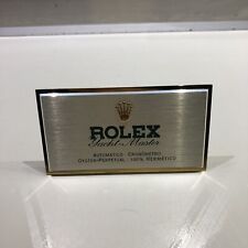 Rolex plate targa Yacht Master original New
