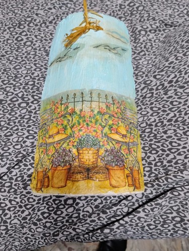 Tegola gesso decorata a - gesso,