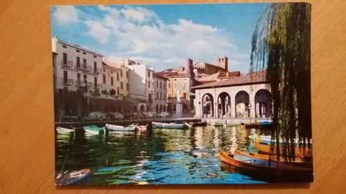 Postcard desenzano lake - lake, garda