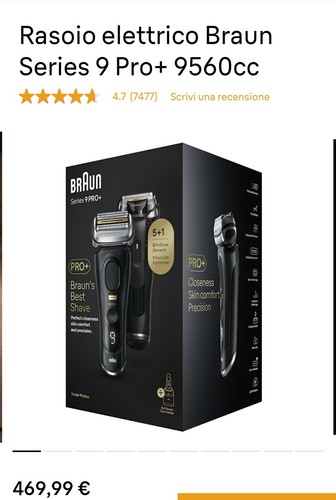 Braun serie pro - serie, pro+