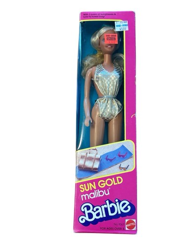 Bambola barbie sun gold - bambola,