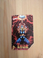 Scheda Telefonica Telecom Marvel Thor Lire 5000 - Lire 5 Mila Fine Anni 90