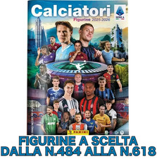 PANINI CALCIATORI 2025 2026 25 26 FIGURINE A SCELTA N.484 - N.618