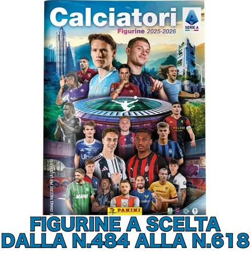 Panini calciatori 2025 - panini, 2026