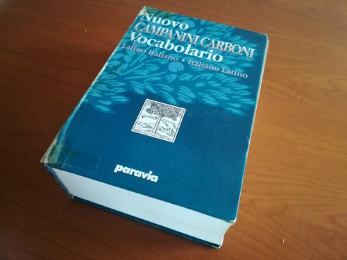 Dizionario latino italiano - dizionario,