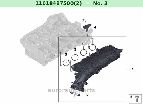 Kit 2x11618487500 guarnizione - 2x11618487500,