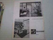 advertising Pubblicità 1963 PALEARIARREDAMENTI PALEARIA ARREDAMENTI - LISSONE