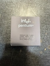 Intel Pentium 100 A80502100 SX963   100MHz/66MHz CPU PC Processore