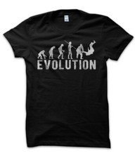 T-Shirt Maglietta Evolution Judo Arti Marziali Vintage Idea Spiritosa Uomo