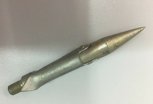 Arpione ferro con base - in,